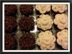 Rosette Flower Cupcakes